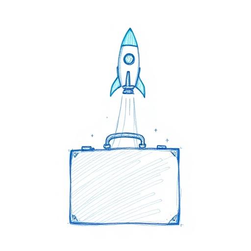 Illustration of a person at a desk ready to deliver results